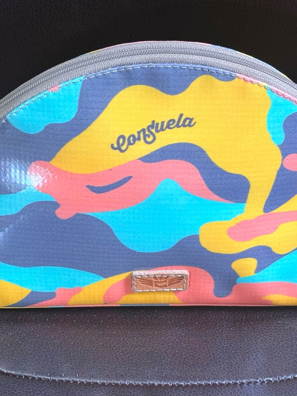 Consuela Sunset Camo Large Cosmetic Case